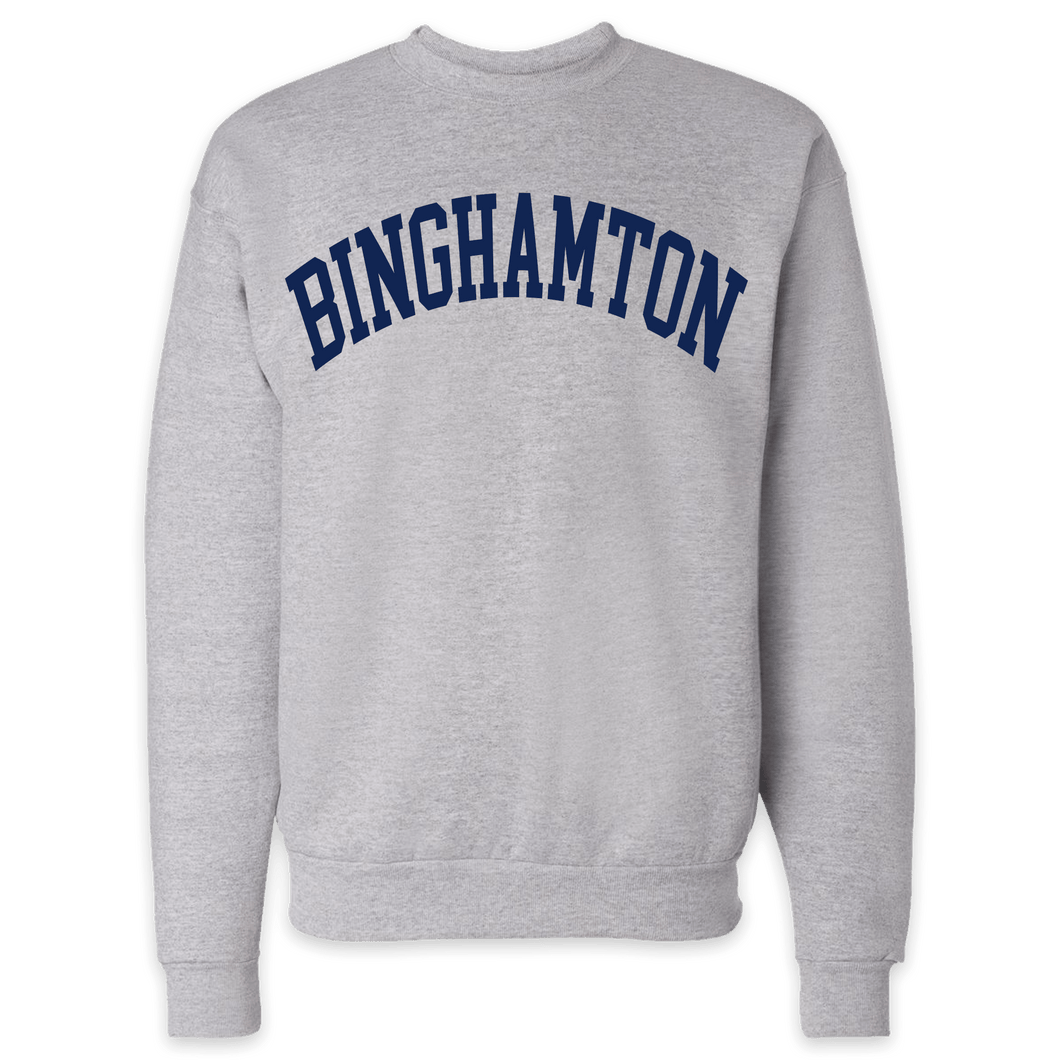 Binghamton Grey Crewneck