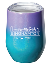 Load image into Gallery viewer, Binghamton NY Travel Stemless Wine Glass
