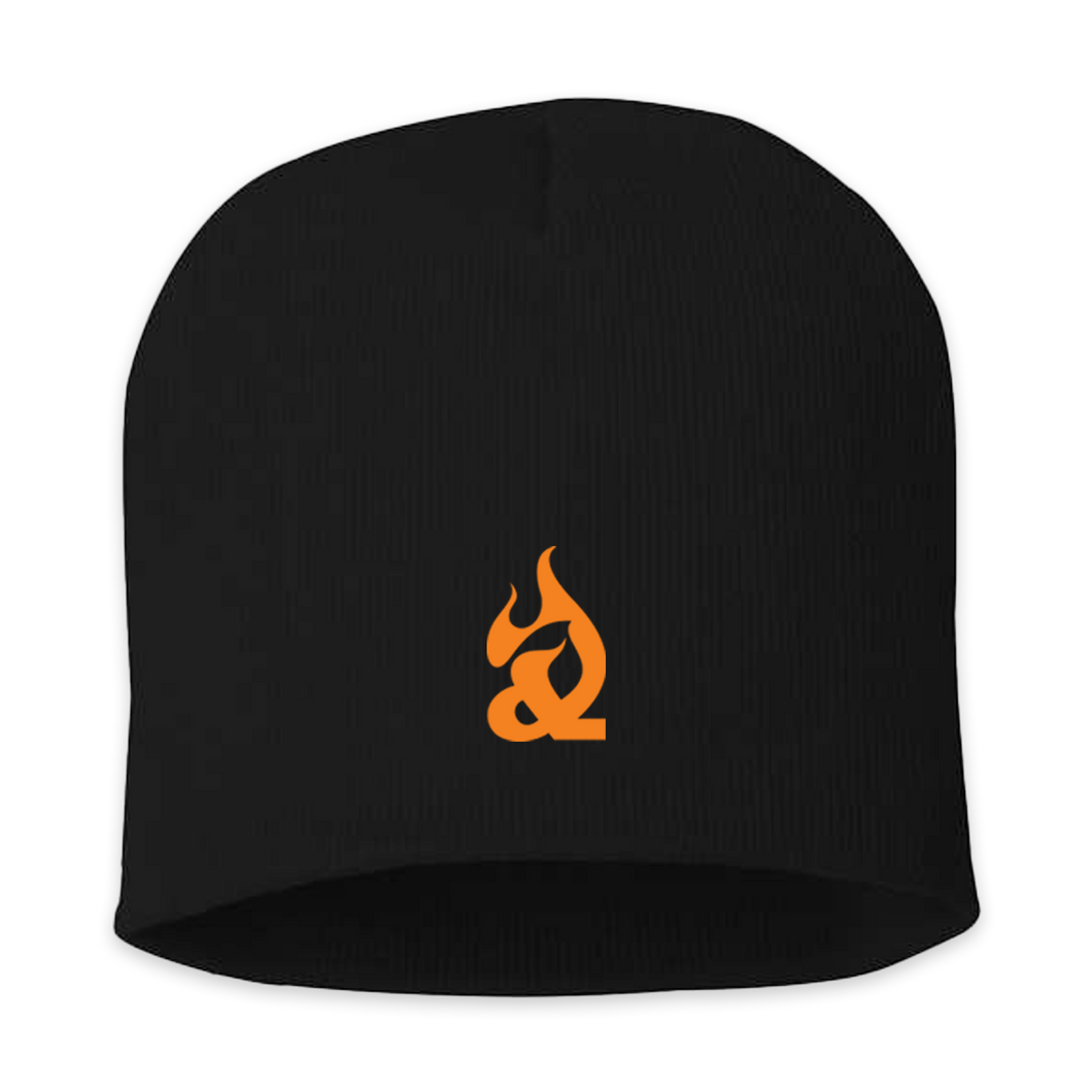 Food & Fire Embroidered Beanie
