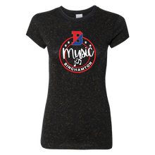 Load image into Gallery viewer, BHS Music Dept. Women&#39;s Fitted Glitter T-shirt
