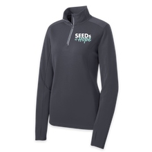 Load image into Gallery viewer, SEEDS of Hope - Ladies 1/4 Zip Pullover

