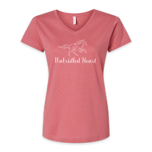 Load image into Gallery viewer, Unbridled Heart - Ladies Vneck
