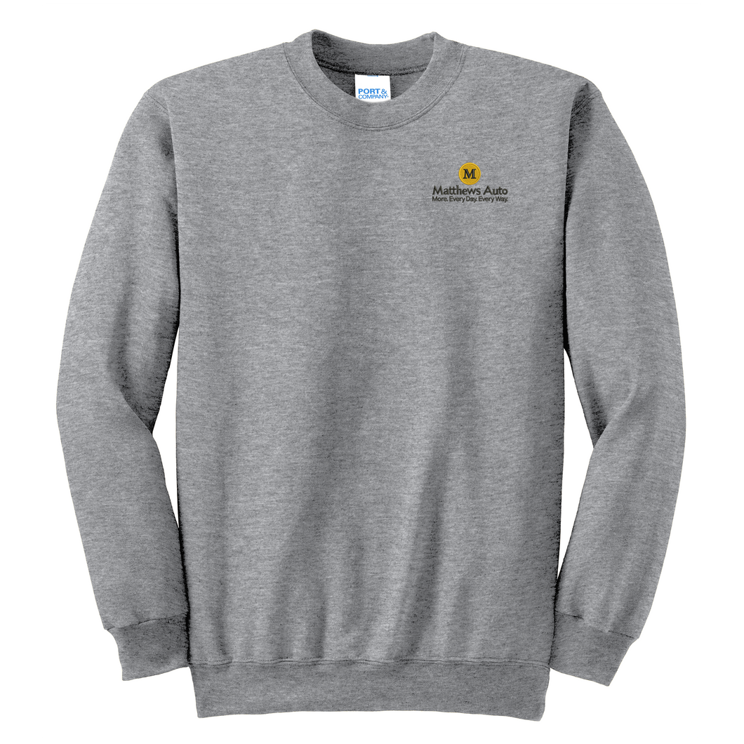Matthews Essential Fleece Crewneck Sweatshirt - UNISEX