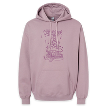 Load image into Gallery viewer, Ithaca Porchfest 2023 Hoodie - Alt Design with Magenta Ink
