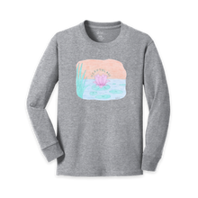 Load image into Gallery viewer, Heart Lake - YOUTH Lily Pad Long Sleeve T-Shirt
