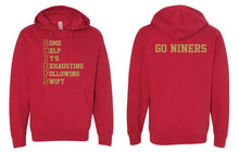 Load image into Gallery viewer, Go Niners Anti Chiefs Hoodie - Following Swift
