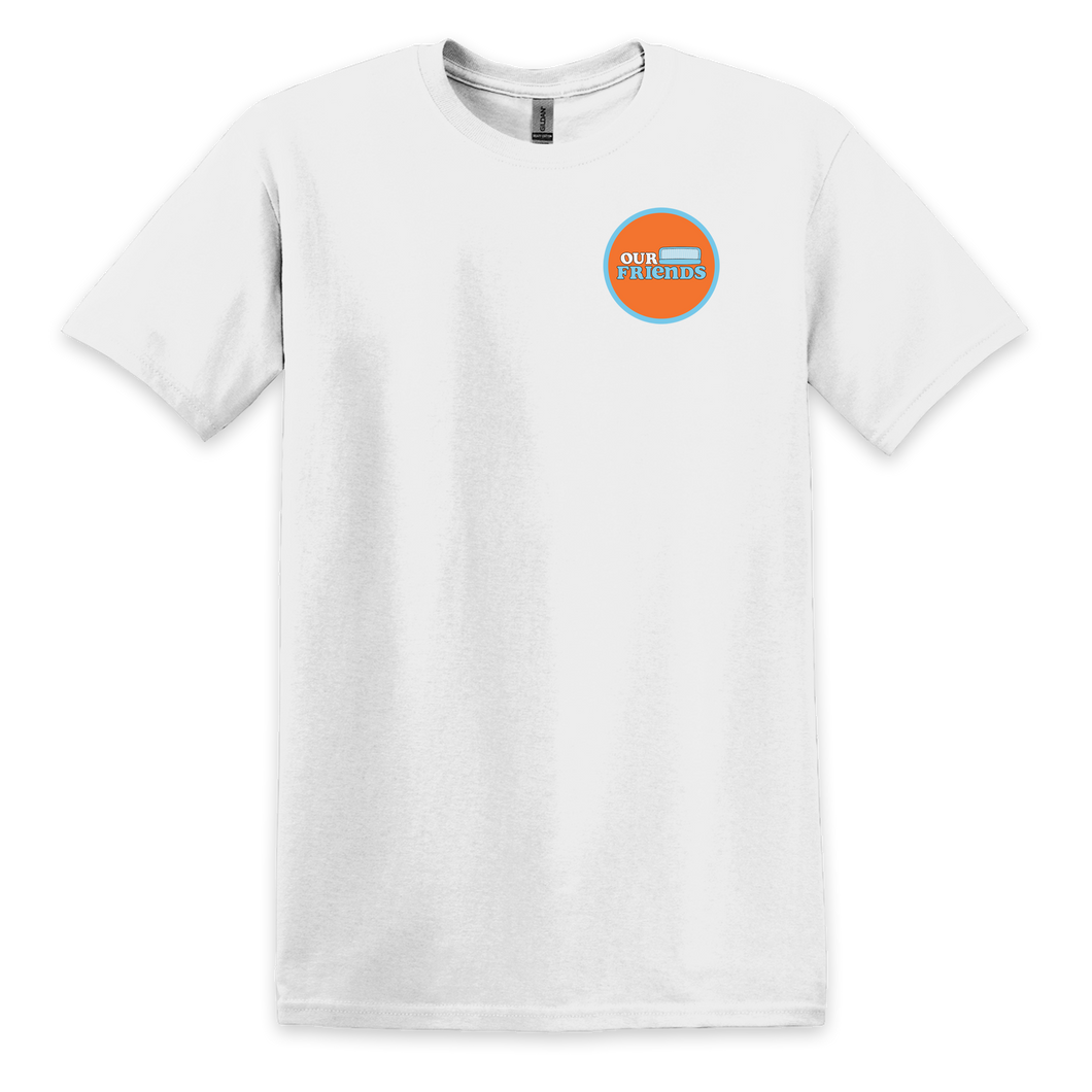 Our Friends T-Shirt - Orange Circle