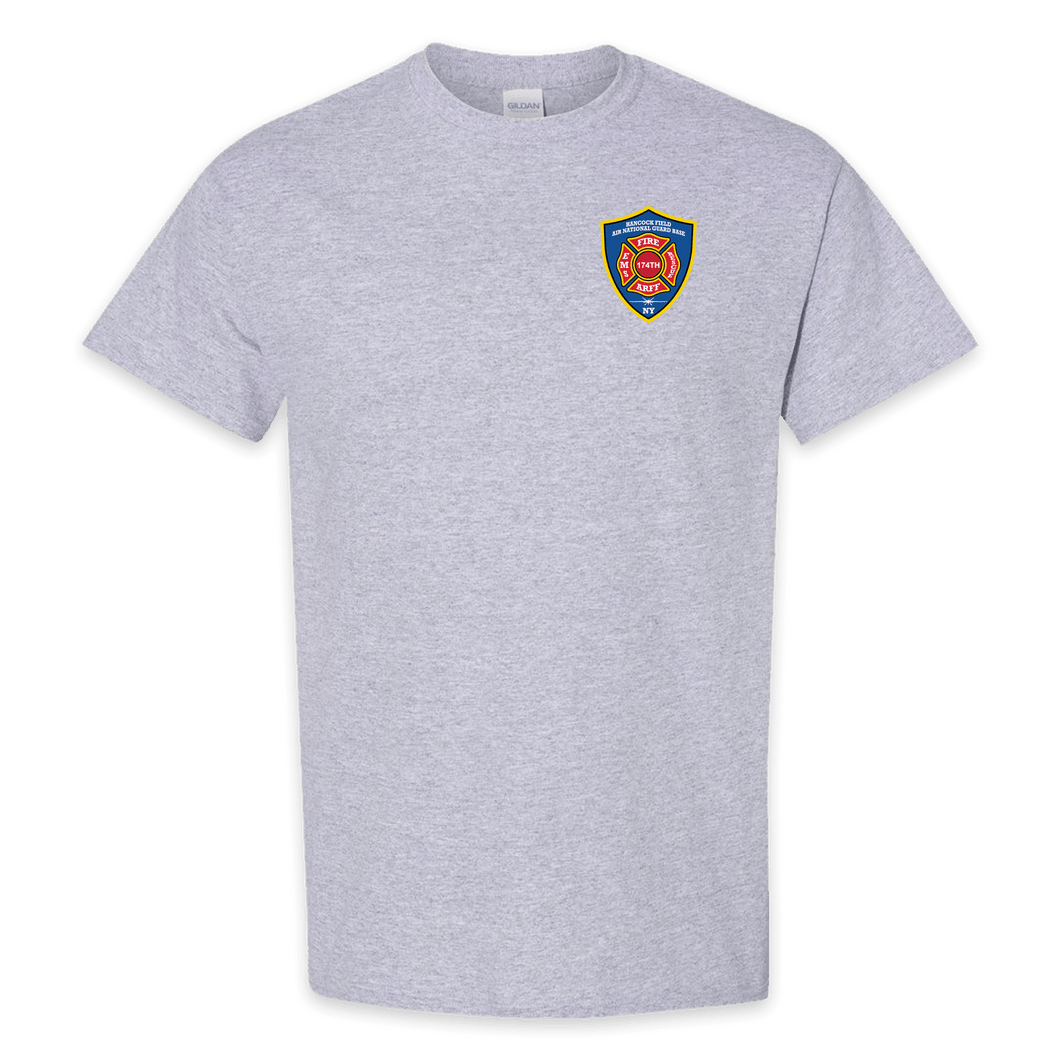 ON DUTY- Hancock Fire Department Short Sleeve Tee (Front Only- Full Color Logo)