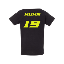 Load image into Gallery viewer, Tyler Kuhn GO! Racing Toddler T-shirt Black
