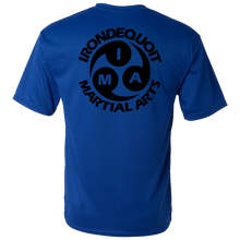 Load image into Gallery viewer, Irondequoit Martial Arts Performance Tee - Royal Blue
