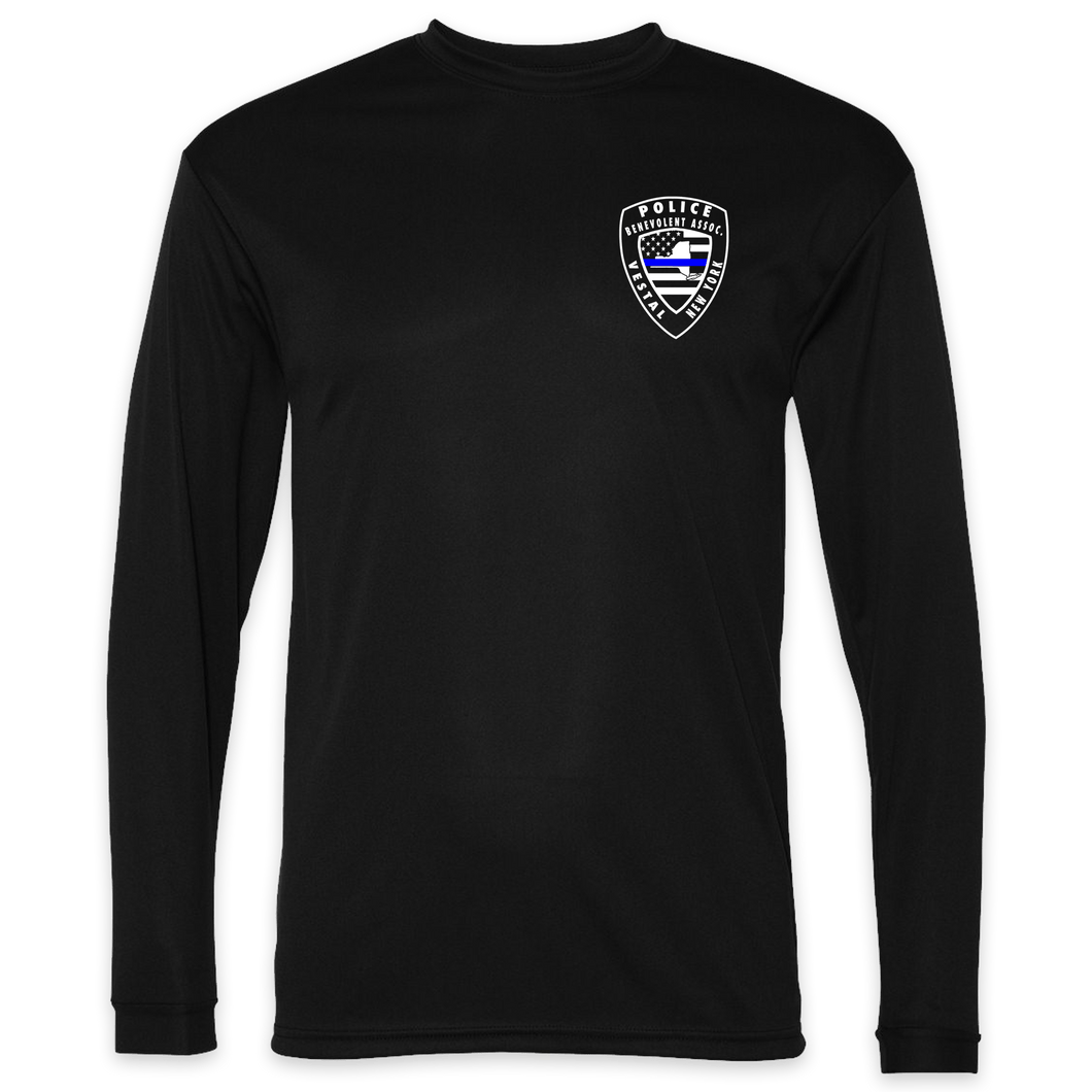 PBA Long Sleeve Performance Shirt- Left Chest Logo