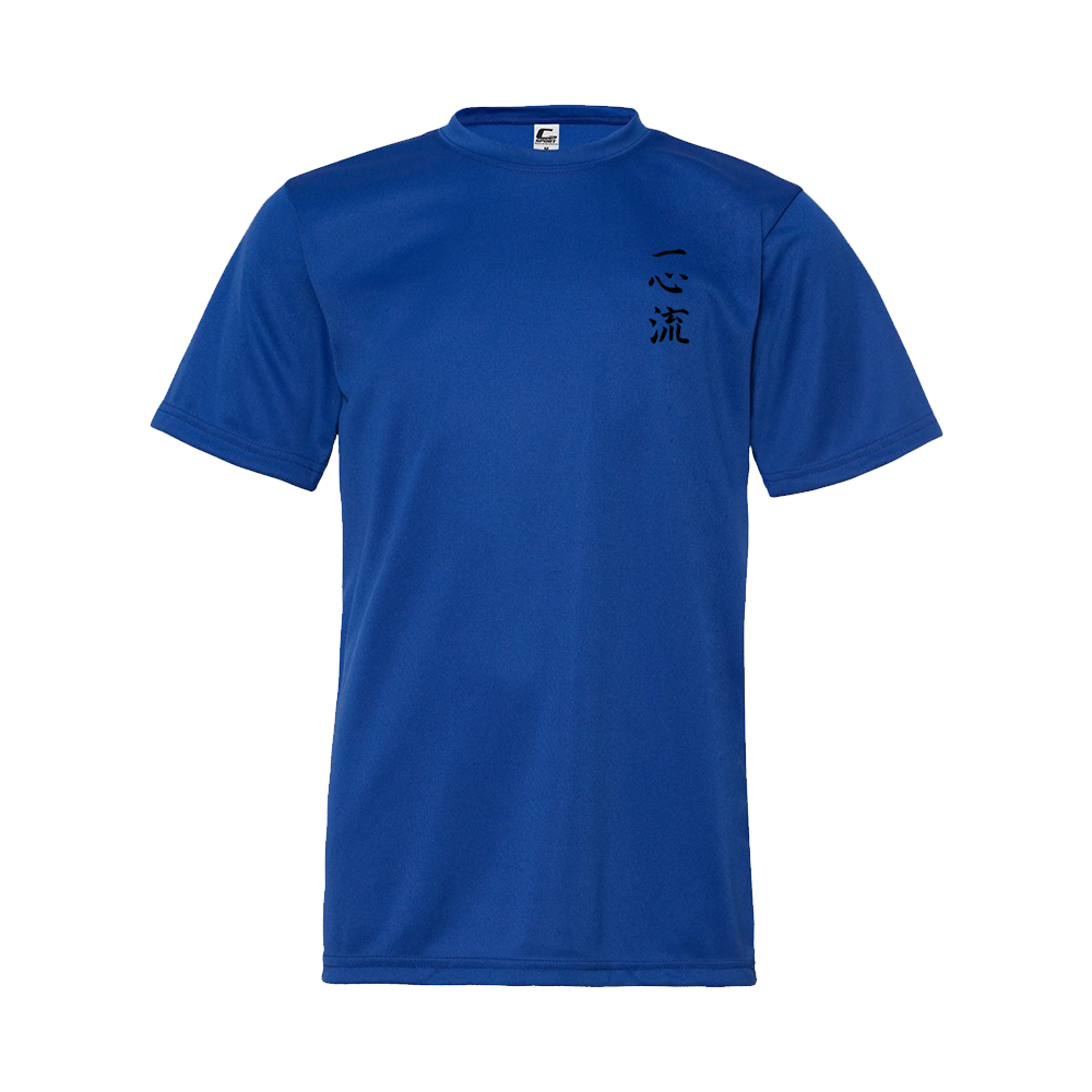 Irondequoit Martial Arts Youth Performance Tee - Royal Blue
