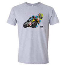 Load image into Gallery viewer, Tyler Kuhn GO! Racing T-shirt Grey
