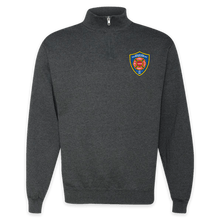 Load image into Gallery viewer, LEISURE WEAR- Hancock Fire Department Quarter Zip Pullover (Full Color Logo w/back)
