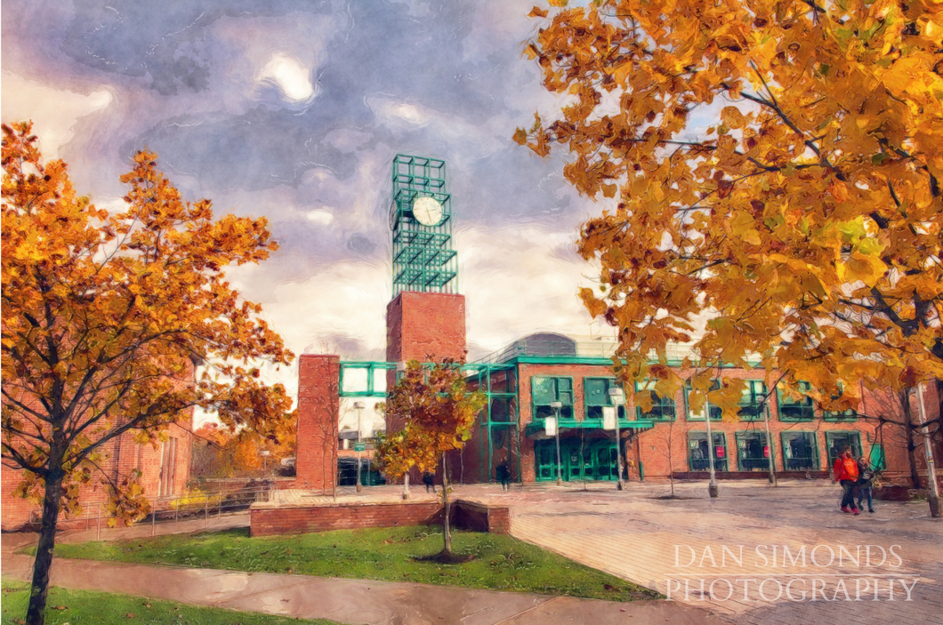 Binghamton University by Dan Simonds Acrylic Print
