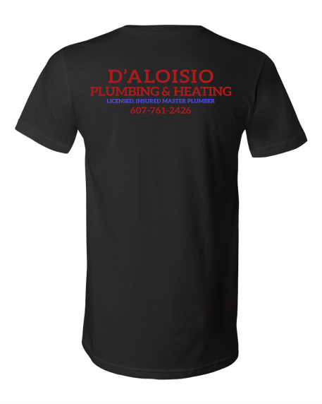 D'Aloisio Plumbing v-neck T-Shirt