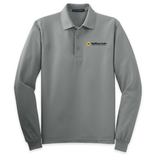 Load image into Gallery viewer, Matthews Port Authority® Silk Touch™ Long Sleeve Polo - MENS
