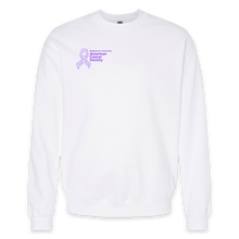 Load image into Gallery viewer, Relay for Life Crewneck Sweatshirt - Butterfly Design
