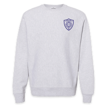 Load image into Gallery viewer, LEISURE WEAR- Hancock Fire Department Crewneck (Blue Logo w/back)
