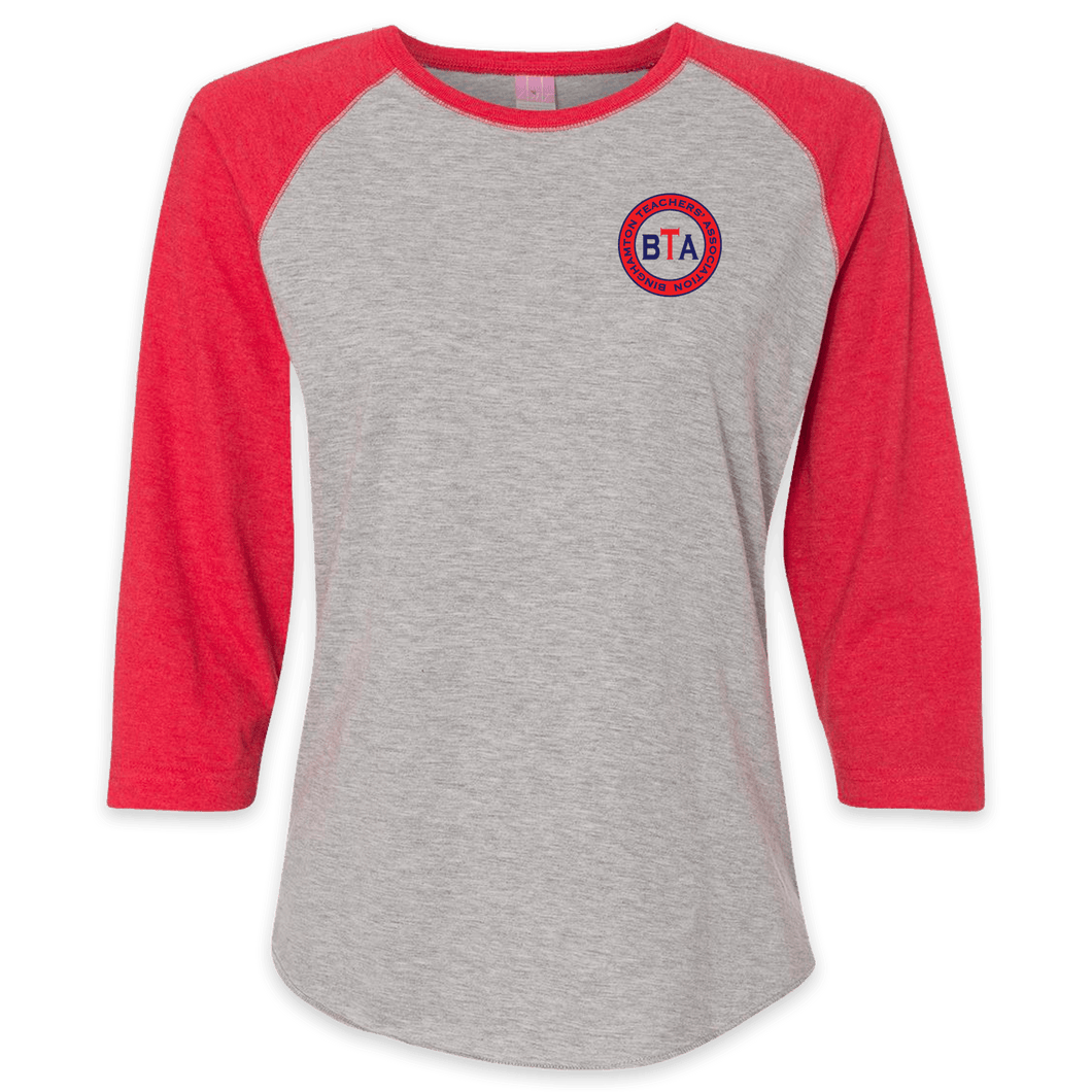 Binghamton Teachers' Association Women's Baseball Tee
