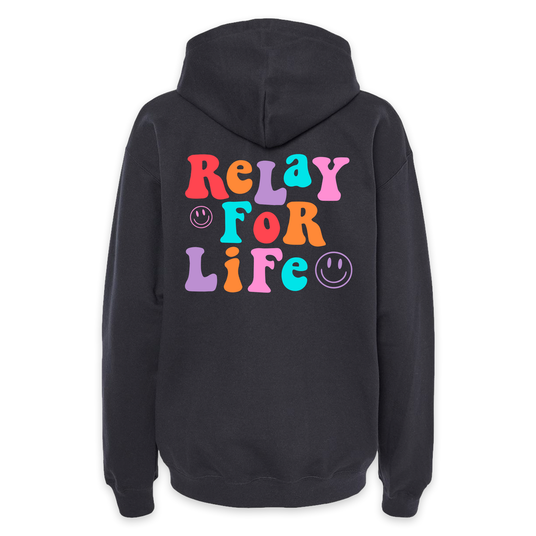 Relay for Life Hoodie - Smiley Design