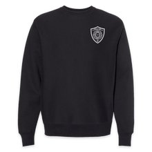 Load image into Gallery viewer, LEISURE WEAR- Hancock Fire Department Crewneck (White Logo w/back)
