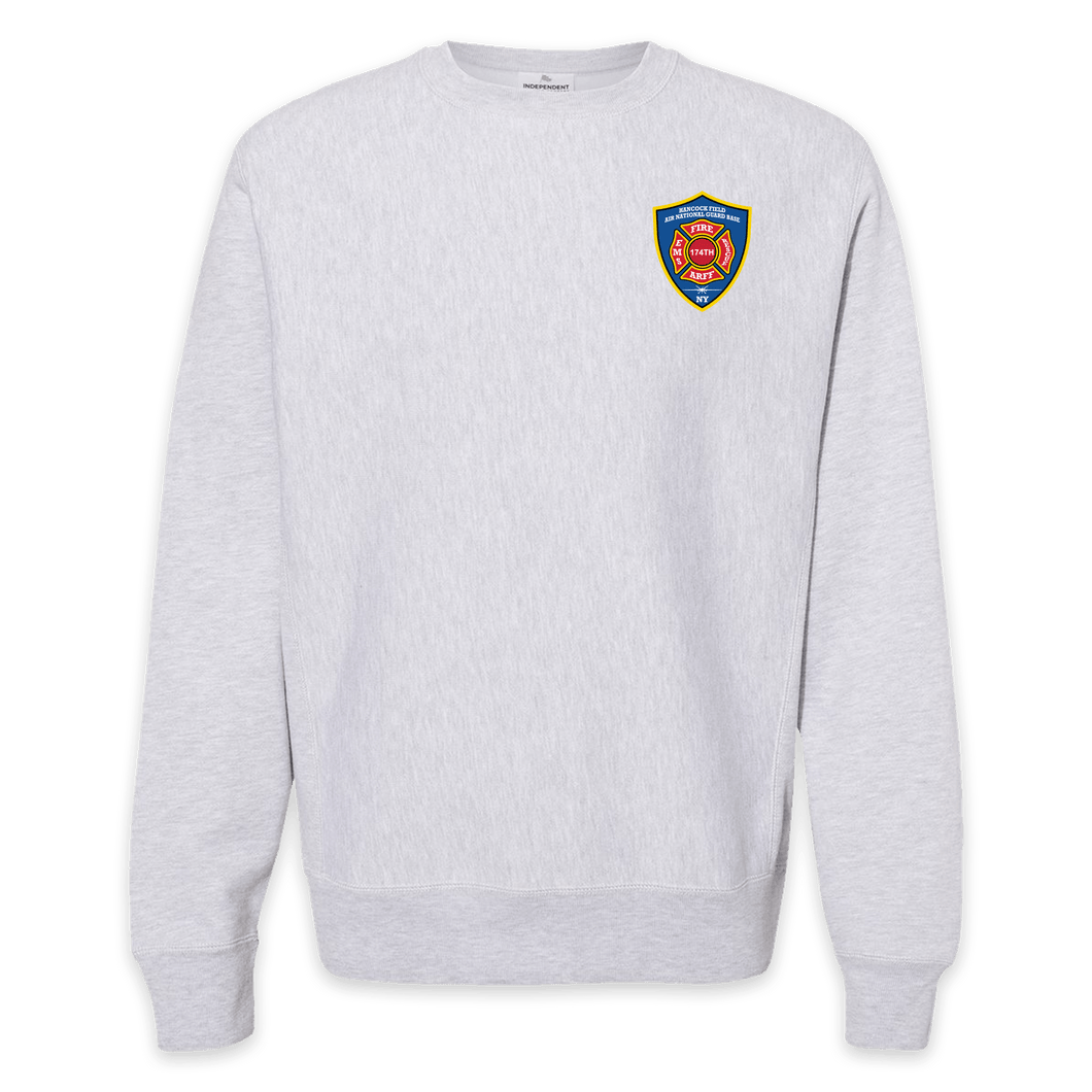 LEISURE WEAR- Hancock Fire Department Crewneck (Front Only Full Color Logo)
