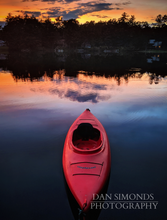 Load image into Gallery viewer, Kayak by Dan Simonds Acrylic Print
