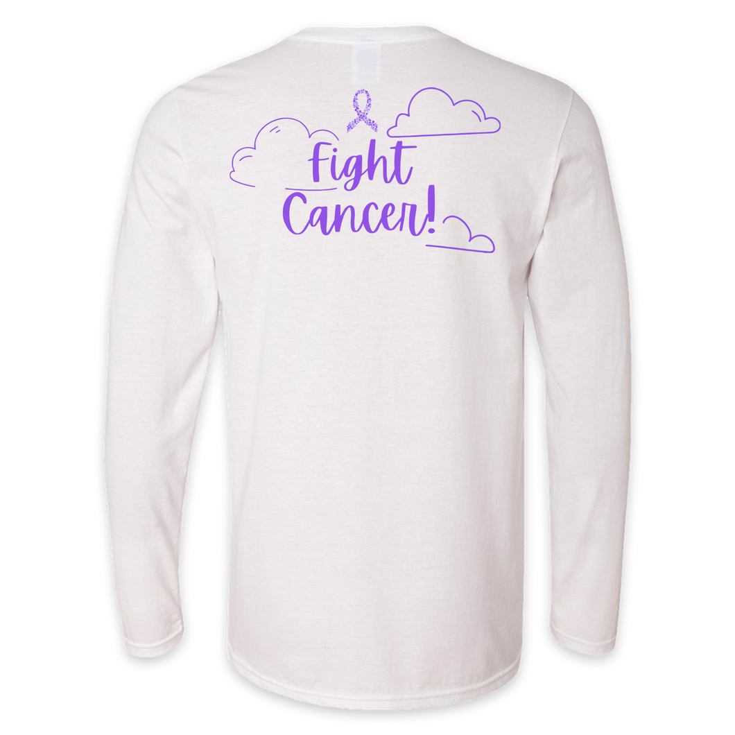 Relay for Life Long Sleeve T-Shirt - Butterfly Design