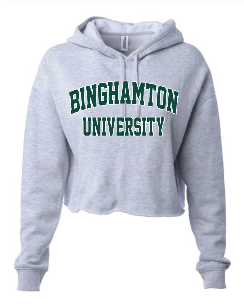 Binghamton University Cropped Hoodie