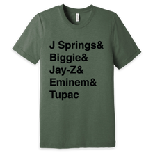 Load image into Gallery viewer, Top 5 T-shirt - Military Green
