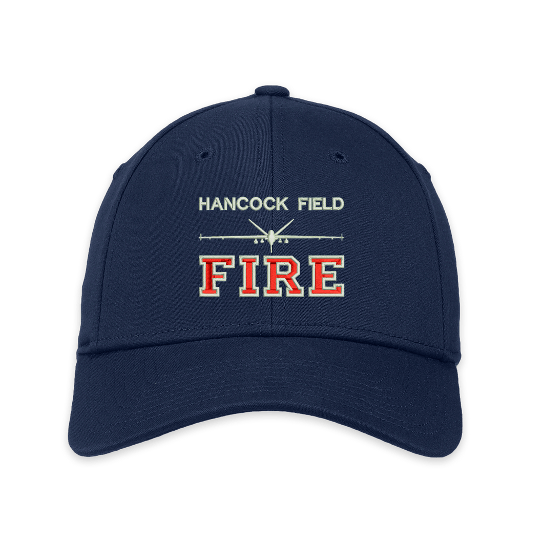 LEISURE WEAR- Hancock Fire Department New Era Structured Stretch Cap