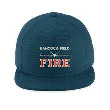 Load image into Gallery viewer, LEISURE WEAR- Hancock Fire Department New Era Flat Bill Snapback
