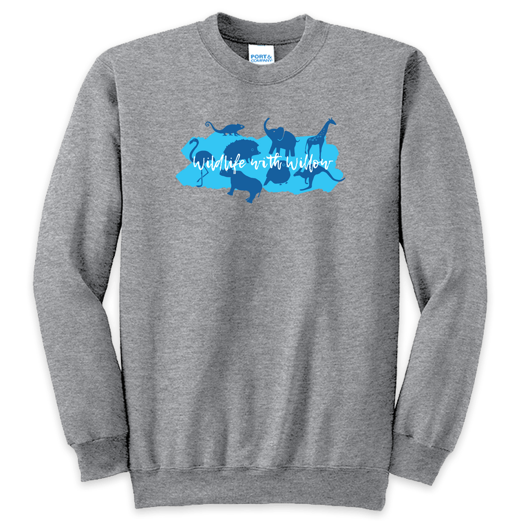 Wildlife With Willow Crewneck Sweatshirt