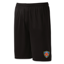 Load image into Gallery viewer, LEISURE WEAR- Hancock Fire Department Mesh Workout Shorts
