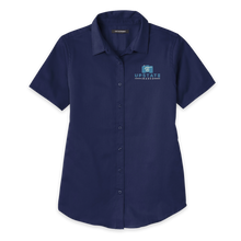 Load image into Gallery viewer, Upstate Images Port Authority® Ladies Short Sleeve SuperPro React™ Twill Shirt
