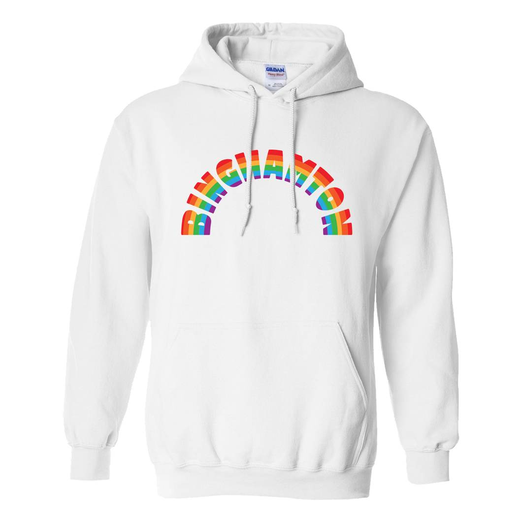 Binghamton Rainbow Hoodie