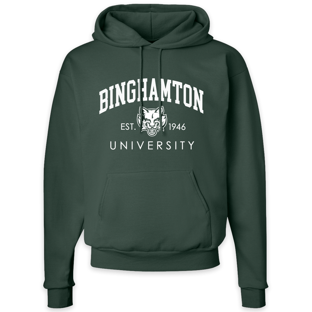 Green Binghamton University Hoodie