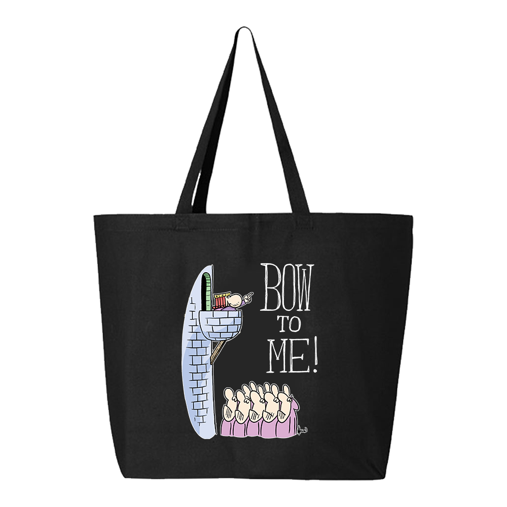 Wizard of Id - Bow to Me Jumbo Tote